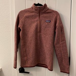 Patagonia better sweater half zip. Size medium